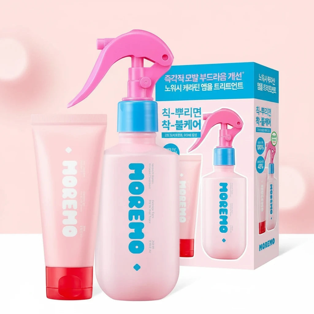 MOREMO Tratamiento Sin Enjuague (Crema + Spray)